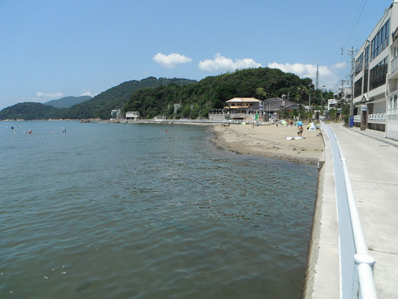 富島川浚渫工事【兵庫県】施工前