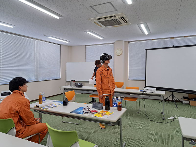 インターンシップの様子